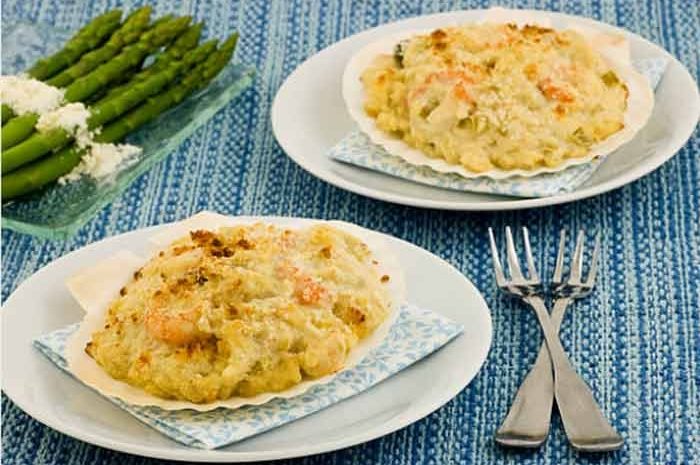 En cuisine avec Supercook ► Les coquilles Saint-Jacques gratinées