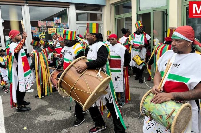 Esbly ► [Vidéo] Carnaval : La troupe Ka Fraternité a rythmé le charivari