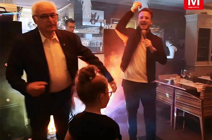 Claye-Souilly ► [Vidéo] A La Closerie : la star du Portugal, Johnny Abreu, a emporté les clients du restaurant dans un tourbillon de danses folkloriques