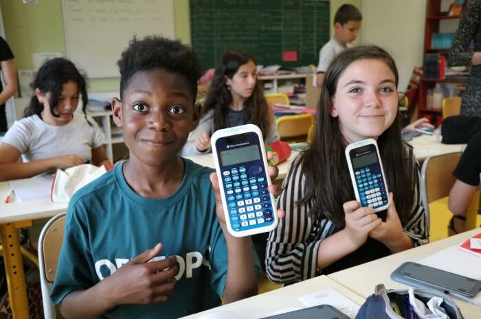 Othis ► La municipalité a offert des calculatrices solaires aux futurs collégiens