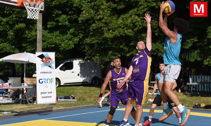 Saint-Thibault- des-Vignes ► [Vidéo] Le premier tournoi de basket 3×3 a réuni vingt-sept équipes