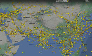 Le trafic aérien avec Flightradar, un suivi en temps réel 