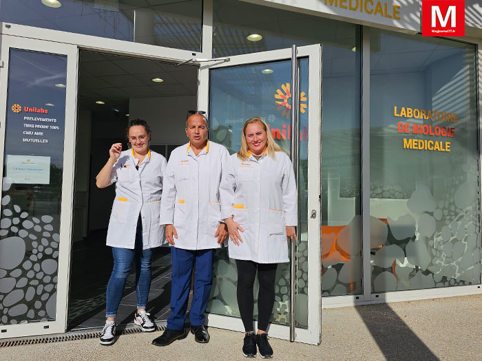 Longperrier [Vidéo] - Au centre commercial Rive Gauche : le laboratoire d'analyses médicales Unilabs a ouvert