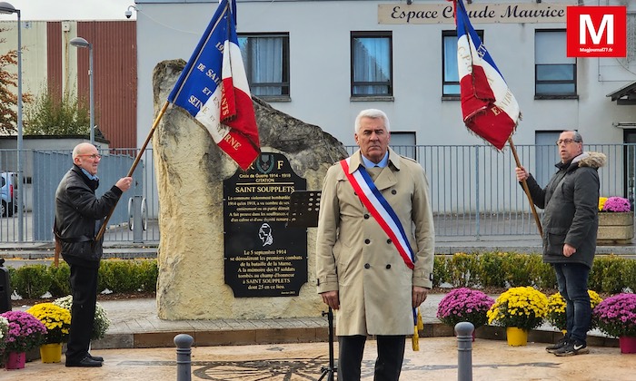 Saint-Soupplets ► [Vidéo] Commémoration du 11 novembre : le territoire est encore marqué par la Bataille de la Marne 