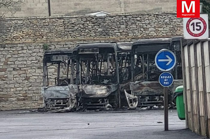 Lizy-sur-Ourcq ► Violent incendie : seize bus détruits au dépôt Transdev, le service de transport risque d’être impacté