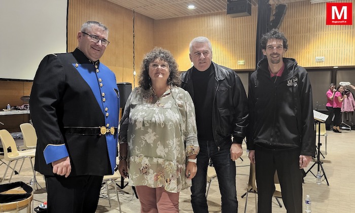 Saint-Soupplets [Vidéo] : La Lyre sulpicienne a invité la batterie-fanfare d’Oulchy-le-Château pour le  concert de la Sainte-Cécile