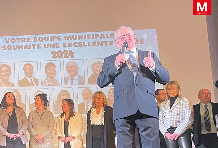 Croissy-Beaubourg [Vidéo] - Vœux du maire : Michel Gérès vante le travail accompli par son conseil municipal 