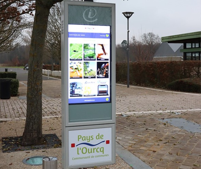 Pays de l'Ourcq - Tourisme, culture, information : la communauté de communes a investi dans trois bornes interactives