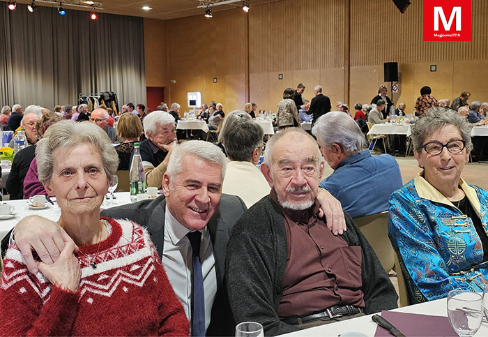 Saint-Soupplets [Vidéo] - Repas des aînés : Sulpiciens et habitants des communes environnantes ont fait la fête à l'espace Claude-Maurice