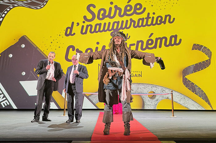 Croissy-Beaubourg ► Croissy-néma : le nouvel investissement communal a été inauguré avec le pirate Jack Sparrow