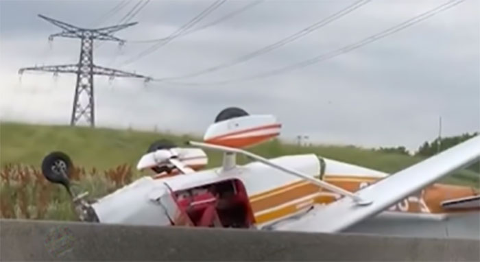 Seine-et-Marne - Drame : un avion de tourisme se crash sur l'A4