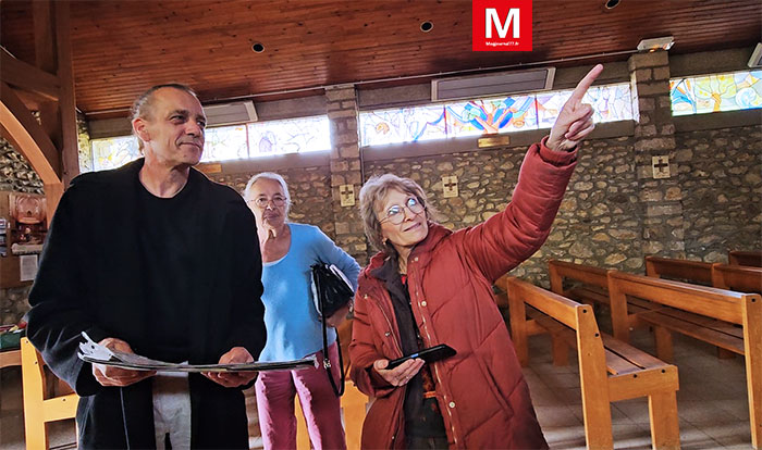 Croissy-Beaubourg ► [Vidéo] Les carreaux de l’église sont remplacés par des vitraux figurant des scènes bibliques