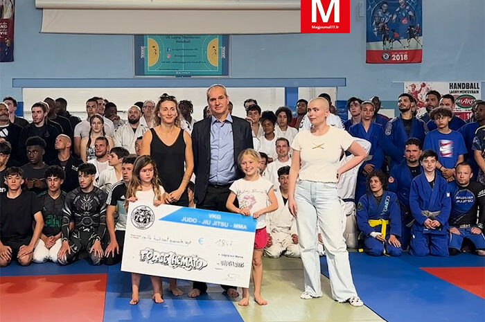 Lagny-sur-Marne ► [Vidéo] Caritatif : le Judo club a récolté des fonds pour l’association Force Hémato