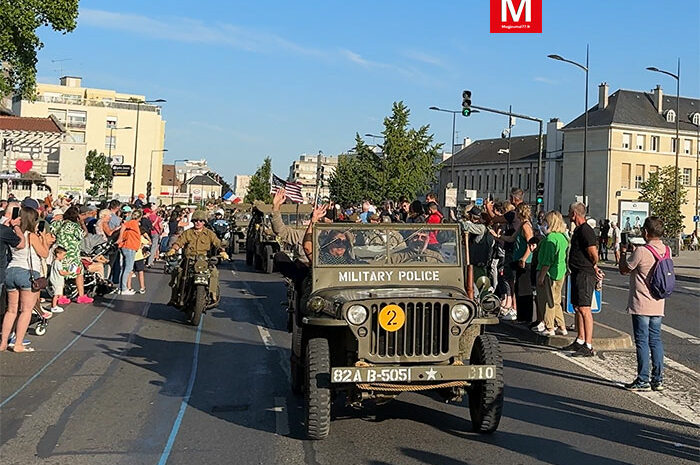 Meaux ► [Vidéo] Commémoration du 27 août 1944 : la ville a reconstitué sa libération