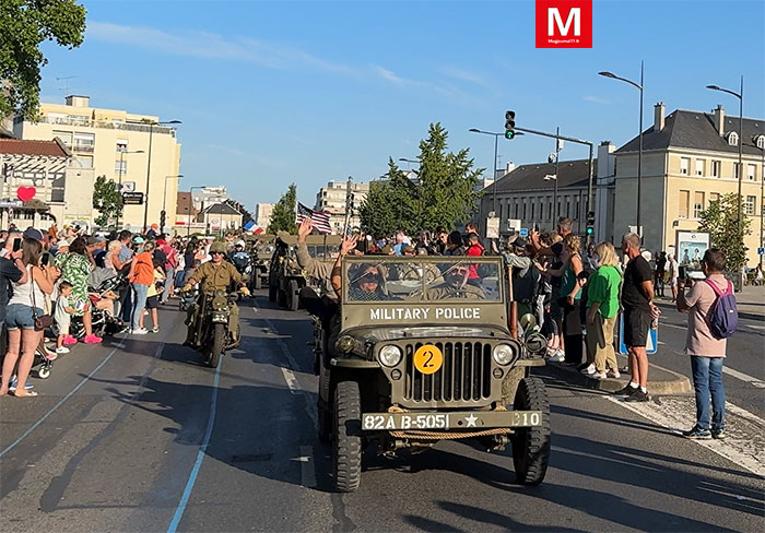 Meaux [Vidéo] - Commémoration du 27 août 1944 : la ville a reconstitué sa libération