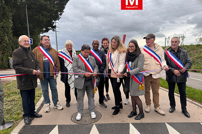 Compans ► [Vidéo] Le village a inauguré sa rue Django-Reinhardt et sa piste cyclable