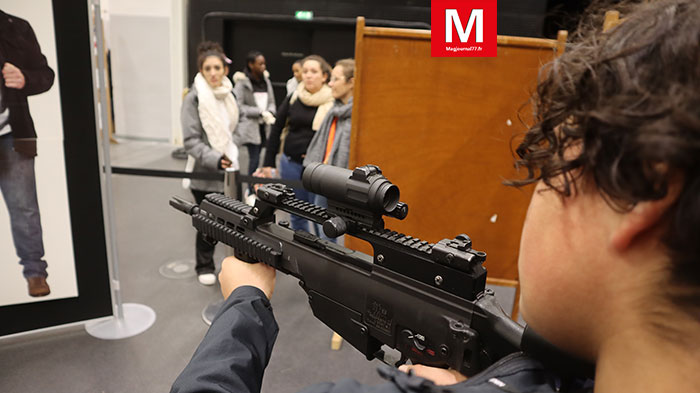 Meaux [Vidéo] - Forum des métiers de la sécurité : collégiens et lycéens se sont mis dans la peau des professionnels