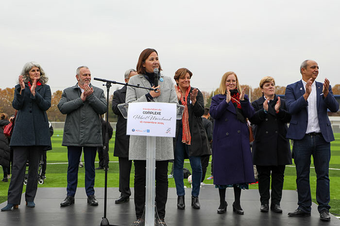 Mitry-Mory ► Le complexe footballistique tout neuf baptisé Robert Marchand a été inauguré