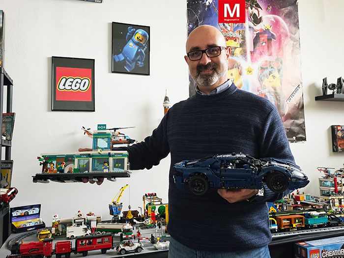 Monthyon [Vidéo] : Francesco expose sa collection de Lego dans une salle du musée de la miniature