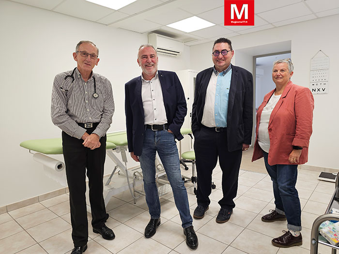 Oissery [Vidéo] : L'antenne médicale mise en place par la mairie et la communauté de communes Plaines et Monts de France a été inaugurée