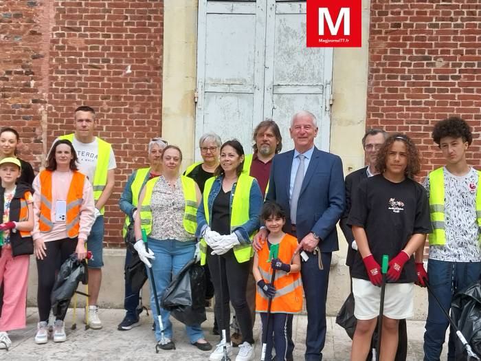Lagny-sur-Marne [Vidéo] - Ramassage des déchets : les bénévoles ont participé au nettoyage de la ville