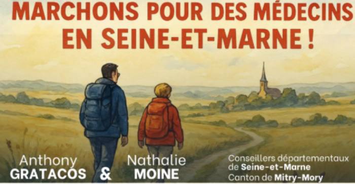 Seine-et-Marne : "Marchons pour demander un Centre départemental de santé et un CHU"